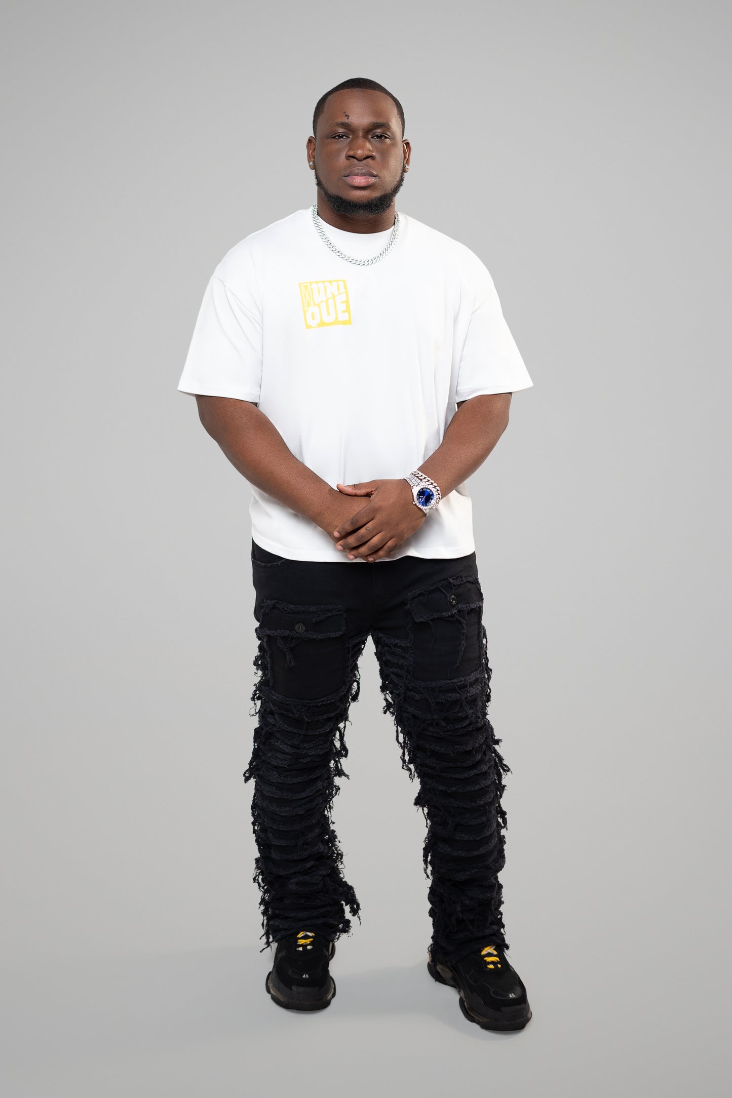 Flawda Boy boxy over size Men’s shirt
