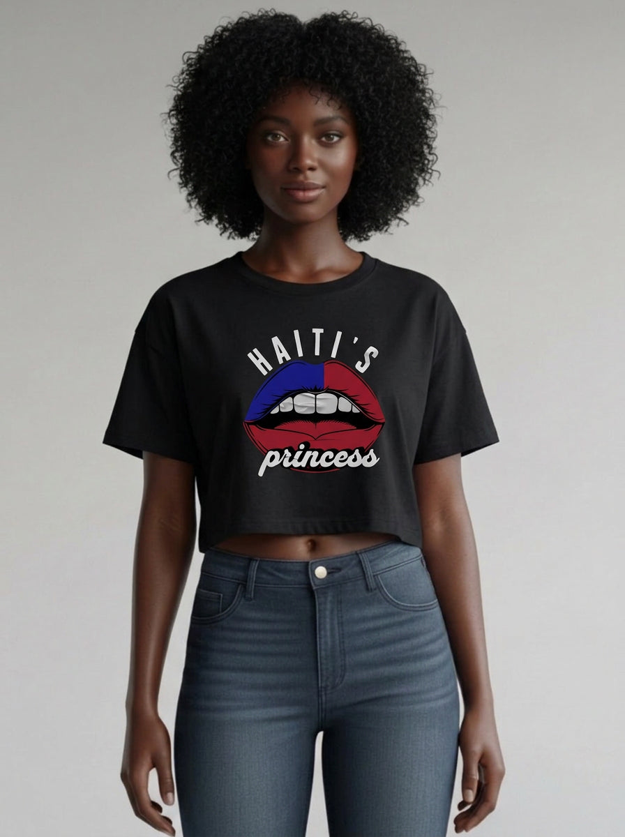 Haiti’s princess crop tee