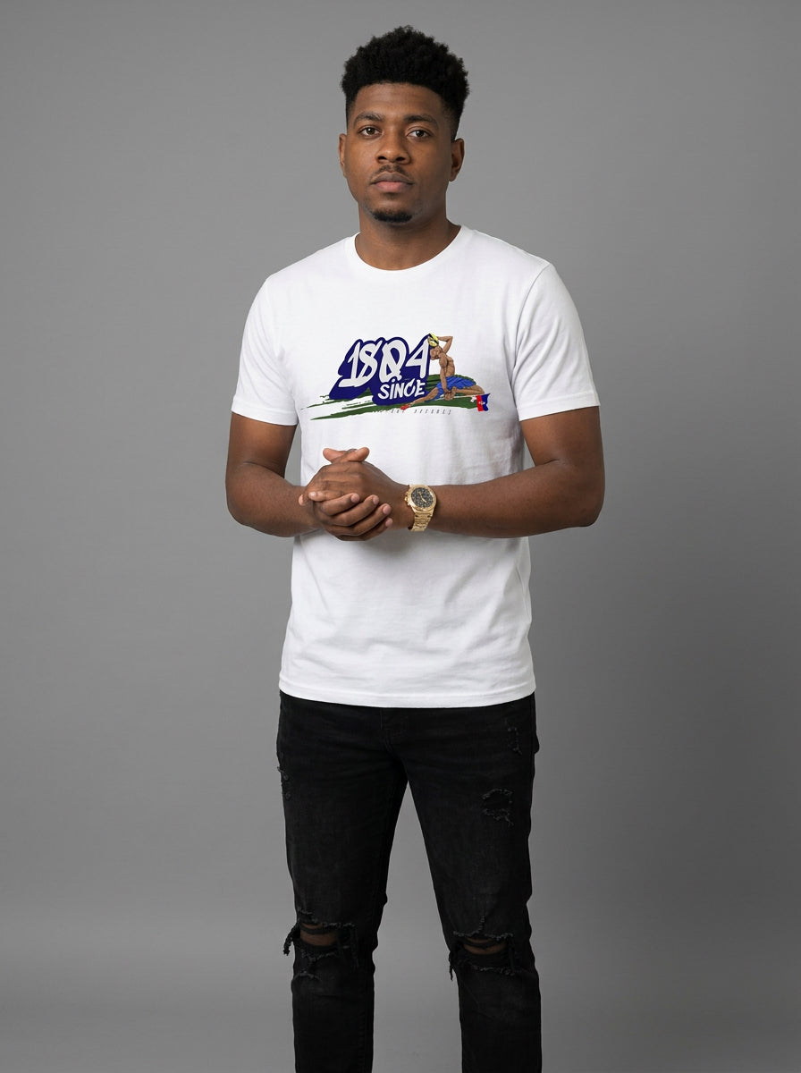 1804 Haitian Pride classic fit tee (unisex)