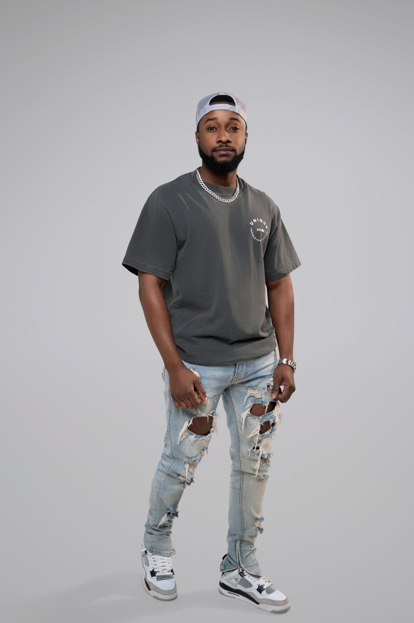 Unique over sized fit dyed T-shirt