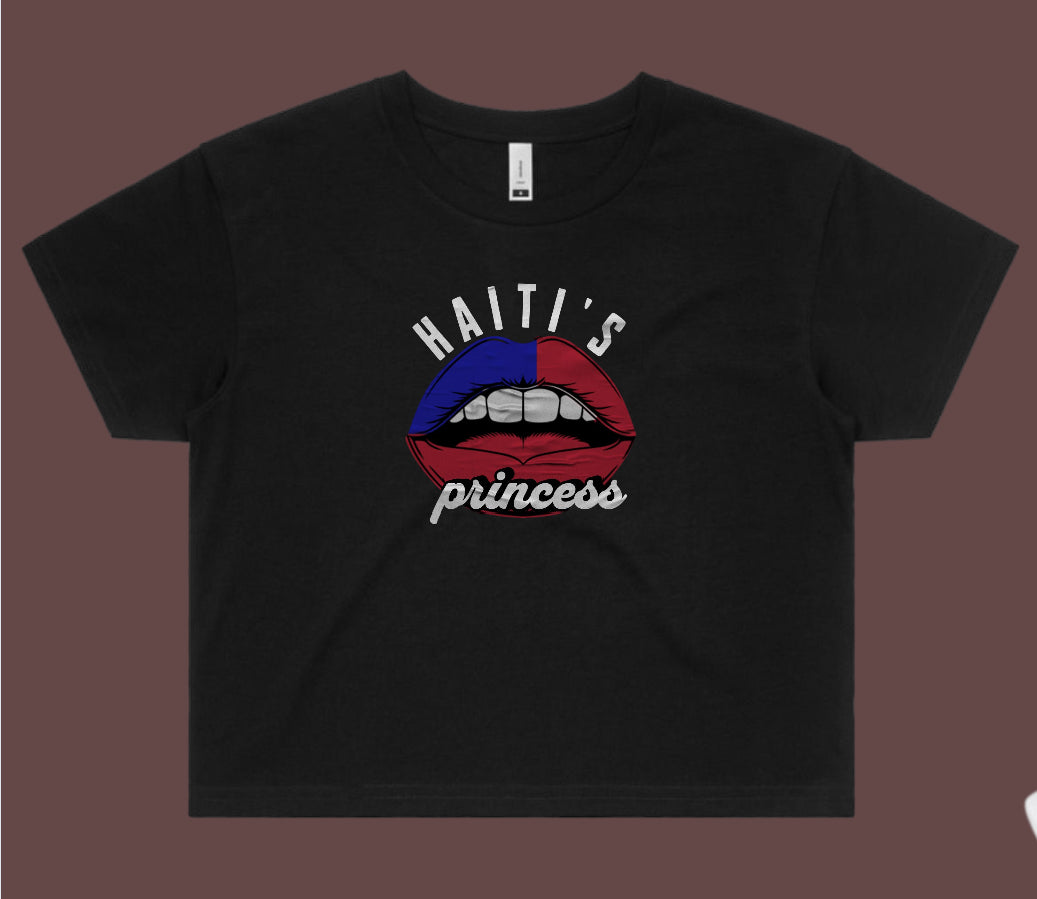 Haiti’s princess crop tee