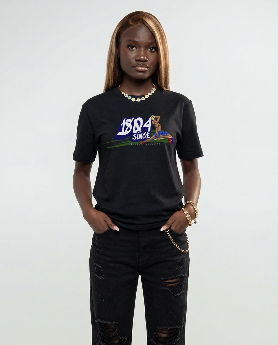 1804 Haitian Pride classic fit tee (unisex)